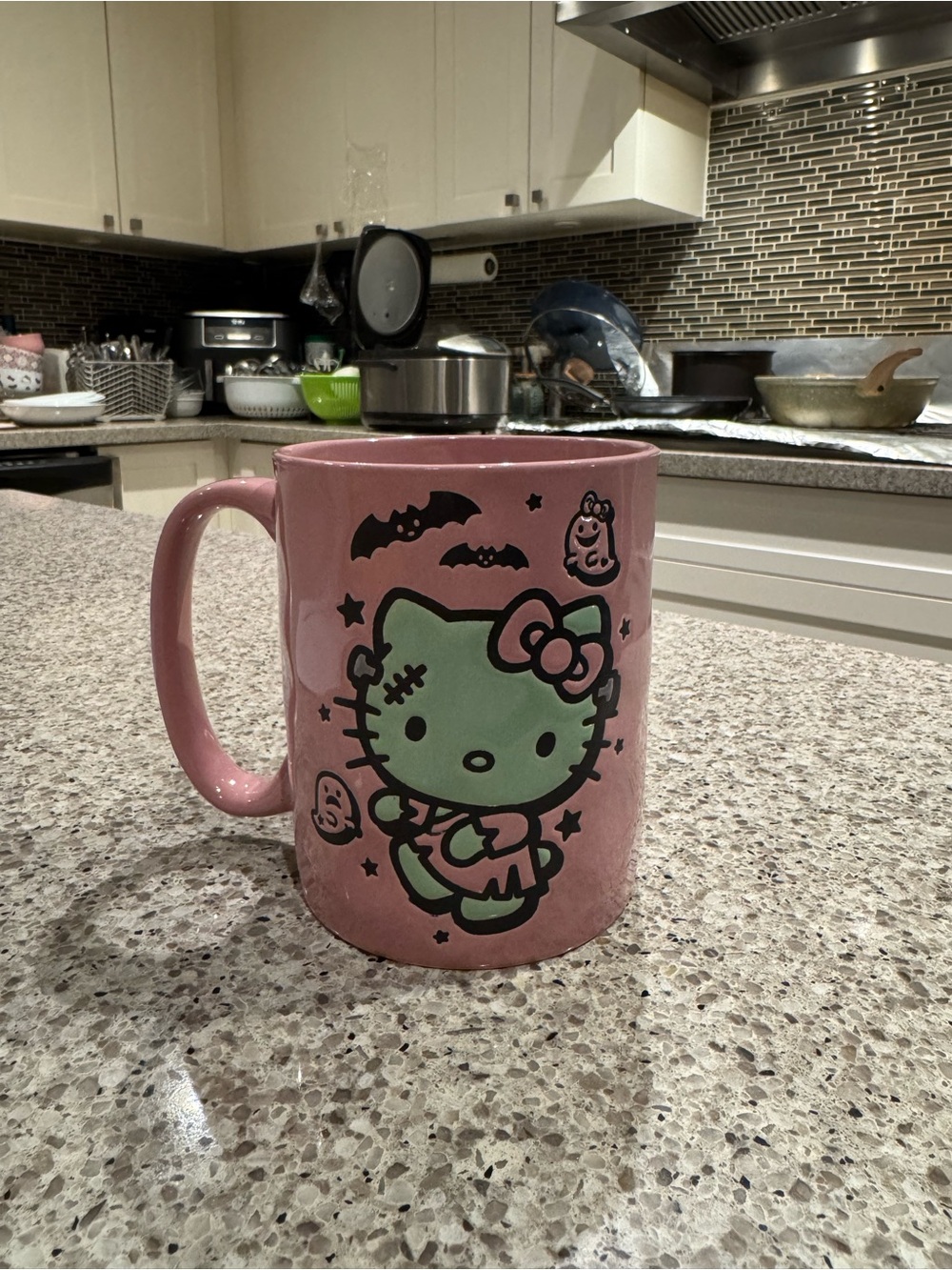 Hello Kitty Halloween Frankenstein Ceramic Mug